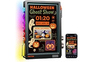 Produktabbildung: Divoom Times Frame 10.1" WLAN Digitaler Bilderrahmen mit App & 64GB, 1280×800 HD IPS Display, RGB Pixel-Art De