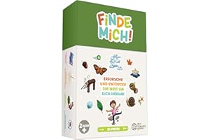 OH HAPPY GAMES Trouvez-moi ! En plein air - Le jeu de cartes éducatif et de divertissement recommandé par les parents - Pour les enfants de 2 à 6 ans - Jeu de Société pour Enfants Jouet Montessori Cadeau pour