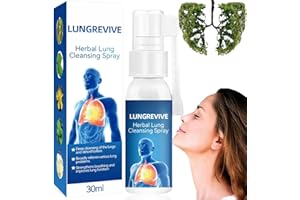 XINYIG Herbal Lung Cleansing Spray,Clearbreath Herbal Lung Cleanse Mist,Powerful Lung Cleanse&Lung Support,Natural Respiratory Cleanse&Breathe Spray,Herbal Body Care Essence,Lung Cleaner for Lung Health