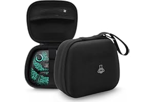 PALPOW Custodia Switch Compatibile con Switch 2 Pro Controller Ufficiale Switch/Controller di Terze Parti, Custodia Switch da Trasporto Portatile in EVA Rigida - Nera