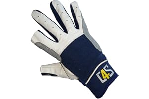 crazy4sailing Guantes de vela Cruising – 2 dedos cortados