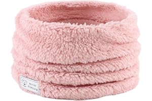 Pesaat Thick Fleece Baby Scarf For Boys Girls Warm Infant Toddler Scarves Kids Neck Warmer Thermal 1-5Y