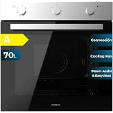 Cecotec Bolero Hexa M236000 M236000 Stainless Steel Time, 2800 W, 6 Functions, Timer, Steam Base XXL, Steam Assist, Steam Eas
