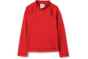 Amazon Essentials T-Shirt Rashguard a Manica Lunga Bambini e Ragazzi