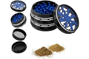 Mcbazel 63mm Spezie Erbe Grinder, Spezie Macina Tritino, Macinaspezie Metallo