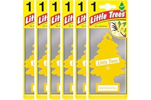 Little Trees MTZ01 Ambientadores Vanillaroma, 6 piezas