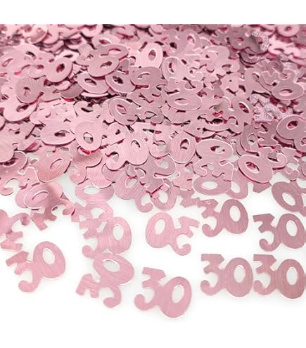Coriandoli Oro Rosa E Argento Per Compleanno - 300 Pezzi Misti Con Scritte Happy Birthday, Stelle, Palloncini - Decorazioni Tavolo Festa Ragazze Donne