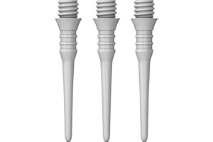 MISSION DARTS Soft Tip Dartspitzen Mission Titan Pro Softip 50 Kunststoffspitzen 2ba