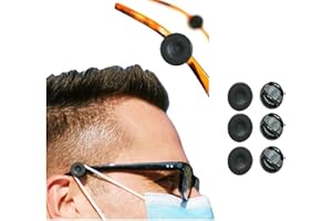 OADAA Glasses Elastic Face_Mask Regulator Liberate Ears Hooks Stop Your Ears Getting Sore, Ear Savers Extenders Spectacle Ear Protectors Extension Button Adjuster Clip Adults Kids