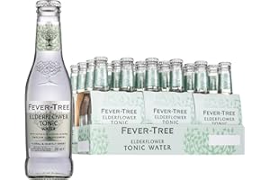 FEVER-TREE - 6 Packs de 4 Bouteilles de 200 ml de Tonic Fleur de Sureau - Tonic Water