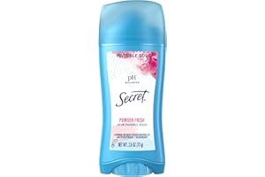 Secret Originale in polvere fresco profumo ph solida invisibile antitraspirante equilibrata e deodorante per donna Confezione da 1