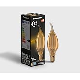 Panasonic Filament Ampul (Mum Tipi) E14 FLAME 4W 360LM 2000K Gold (Sıcak Sarı Işık)