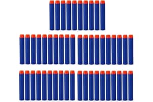 HONGCI COCOSO Schaumstoffbälle 7,2 cm für Nerf N-Strike Elite Series Blasters Spielzeugpistole, Blau