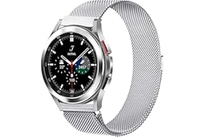 ANNYOO Bransoletka 22 mm kompatybilna z Samsung Galaxy Watch 3 45 mm / Watch 46 mm / Gear S3 Classic / Frontier, metalowa bransoletka do zegarka Huawei Watch GT / GT 2 (46 mm) / Watch GT2 e / GT2 Pro