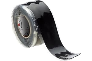 Core Prodigy Fusion - Silicone Grip Tape and Rubber Wrap for Pull Up Bars, Barbells, Dumbbells, Sports and Gym Equipment, and Tools (10 Foot / 120 inches)