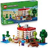 LEGO Minecraft TNT B&uuml;y&uuml;k Orman Evi 21275-8 Yaş ve &Uuml;zeri Minecraft Hayranı &Ccedil;ocuklar i&ccedil;in Video Oyunu Temalı, Koleksiyonluk Yar