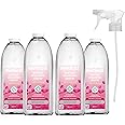 Method Antibacterial All Purpose Spray, Powerful Formula Kills 99.9% of Bacteria, Wild Rhubarb, Pack of 4, 828ml