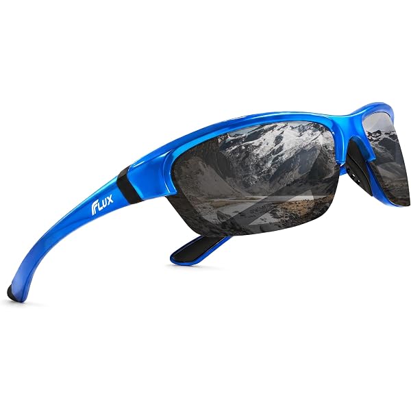 applemi Sport-Fahrradbrille Polarisierte Sonnenbrille ， Wechselgläser ， UV 400-Schutz ， HD-Antibeschlag-Sportbrille Zum Radfahren, Angeln, Laufen, Fahren, Golf-E Sport & Freizeit