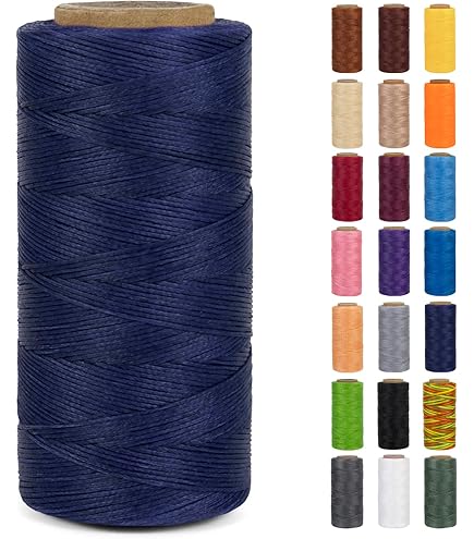 Filo Di Nylon Bonded 280D/3 - 1800m, Per Cucito Resistente, Tappezzeria, Pelle, Jeans - Foto 9