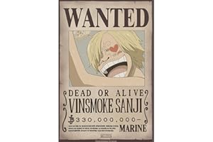 ABYSTYLE - One Piece - Poster Wanted (Sanji)