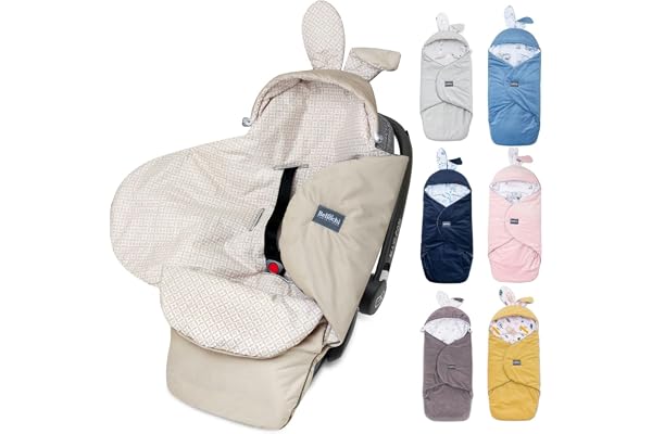 Couverture de siège Auto Bellochi pour bébé de 0 à 12 Mois – Confort Ultime pour Votre bébé en Voyage