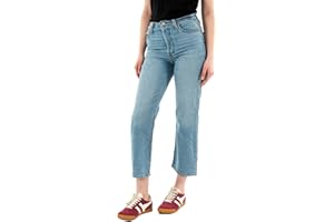Levi's Ribcage Straight Ankle Jeans Donna