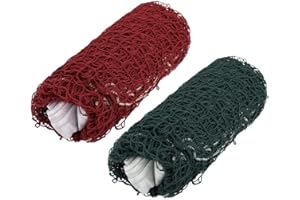 Gugxiom Rete da Badminton da Tennis, Rete da Pallavolo 2 Colori Portatile Durevole Rete da Badminton a Rete per L'allenamento di Intrattenimento Sportivo All'aperto