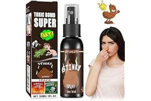 SEELENKLANG Boule Puantes Puissante Spray Puant, Fart Spray, Spray Qui PUE Le Caca pour Farces et Créer Atmosphère(30ml)