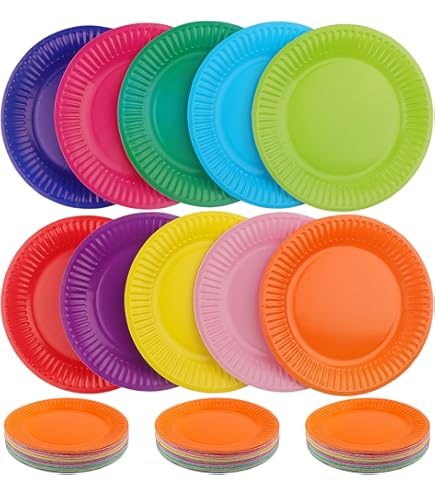 10 Grandes Assiettes Carrées En Carton Rouge 23 Cm - Vegaooparty