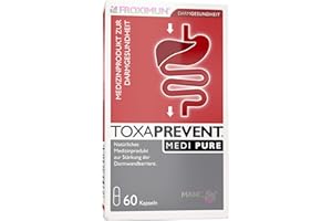 TOXAPREVENT MEDI PURE 60 Kapseln, Natur - Klinoptilolith - Zeolith (MANC)