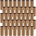 YUENPUN 40PCS Cardboard Tubes Bulk,10 x 4cm Brown Kraft Paper Tubes,1.5 x 4 inch Hollow Cardboard Tubes for Craft DIY Art Handmade Projects