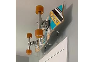 WANLIAN Skateboard Support Mural Support d'affichage Support Mural de Planche à roulettes Support d'affichage Support de Suspension Support de Montage Mural de Planche à roulettes 1 Paire