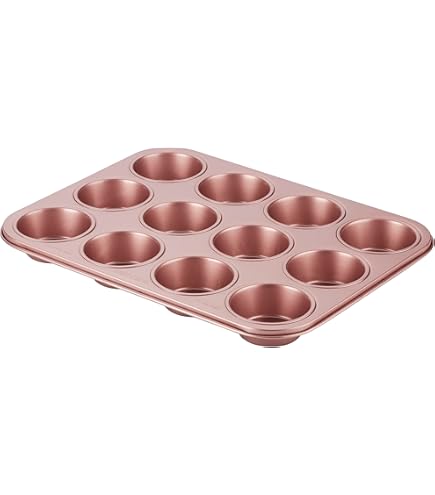 Teglia Rettangolare Antiaderente Oro Rosa - Acciaio Carbonio Per Forno, Brownie E Pane - Foto 13