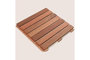 ROG GARDEN-LINE PREMIUM BANGKIRAI HARTHOLZ BODENFLIESE 50x50 cm - FSC® - zertifiziert