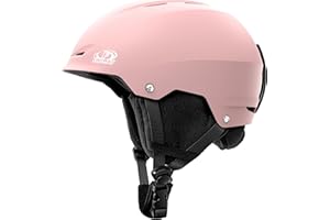 Findway Ski Helmet, Snow Helmet with Earmuffs for Adult Men Women Youth Snowboard Helmet with Adjustable Vents Compatible with Goggles Outdoor Snow Sports for Snowboarding Skiing Snowmobile S/M/L