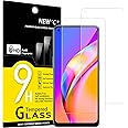 NEW'C Set di 2 pellicole proteggi schermo, in vetro temperato per Oppo A74 4G, Oppo A94 5G, anti-graffio, senza bolle d'aria,