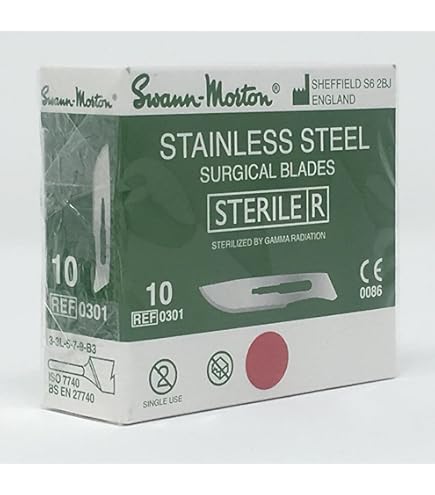 Swann Morton Scalpel Handle Number 4 Stainless Steel Handle