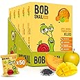 Bob Snail Healthy Snacks - Fruit Jelly with Apple, Mango, Pumpkin and Chia - Gelatine Free - No Added Sugar