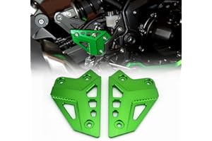 Heinmo Moto Accessori in alluminio CNC Pedane Poggiapiedi Set posteriore Pedane Piastre Per talloni Protezione Per Kawa 'Z900 2017-2022 2023 Protezione pedane