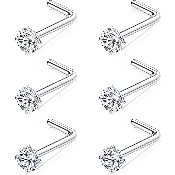 PIERCINGLINE 750 gouden neuspiercing spiraal | 18 karaat | kristal bloem | piercing neus steker | kleurkeuze, Geelgoud, Kristal