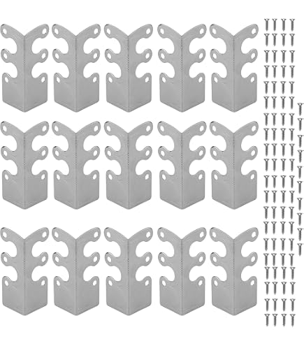 15 Protecteurs D'angle Métal Vintage Pour Meubles - Pack Fer Bronze Avec 90 Clous, Protection Coins Tables/chaises