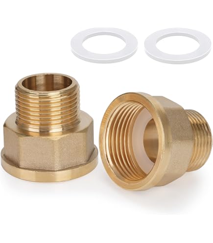 Raccord Réducteur Fileté Laiton – M26x1,5 Vers BSP 3/4", Adaptateur Pour Tuyauterie Eau