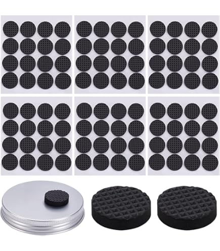 BOXOB Lot De 24 Disques Filtrants Adhésifs Monobaignoire De 6,3 Cm, 0,3