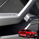 Audi A3 8Y Uyumlu Konfor Seti &ndash; Kapı Cepleri, Bardaklık, Torpido ve Konsol İ&ccedil;in Kaymaz Kumaş Kaplama | Ara&ccedil; İ&ccedil;i Saklama Alanı