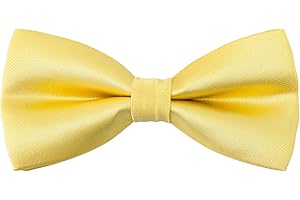 Kajeer Enfant Noeud Papillon Bow Ties - Réglable Pure Soie Necktie