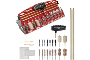 Real Avid Gun Boss Pro Set de Limpieza Universal, Unisex Adulto, Red, no Size