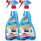 Cristasol, Multi-Purpose Cleaner with Anti-Dust and Water Repellent Effect, Anti-Stain Action, Quickly and Easily Cleans All