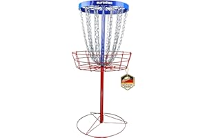 eurodisc Disc-Golf Panier de Golf DLC Double Couche avec 24 chaînes Lourdes