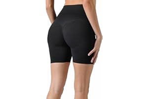 Risalti Leggins Push Up Shorts Donna Sportivi Sculpt - Pantaloncini Donna, Leggins Sportivi Donna Yoga e Fitness, Leggings Donna Vita Alta Senza Cuciture - 100% Made in Italy