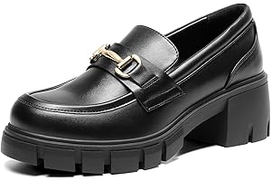 DREAM PAIRS Women's Moccasins, Classic Loafers, Comfortable Slippers, Business Shoes with Thick Sole